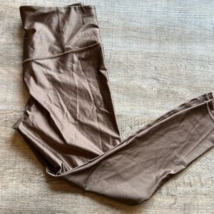 Athleta shimmery leggings